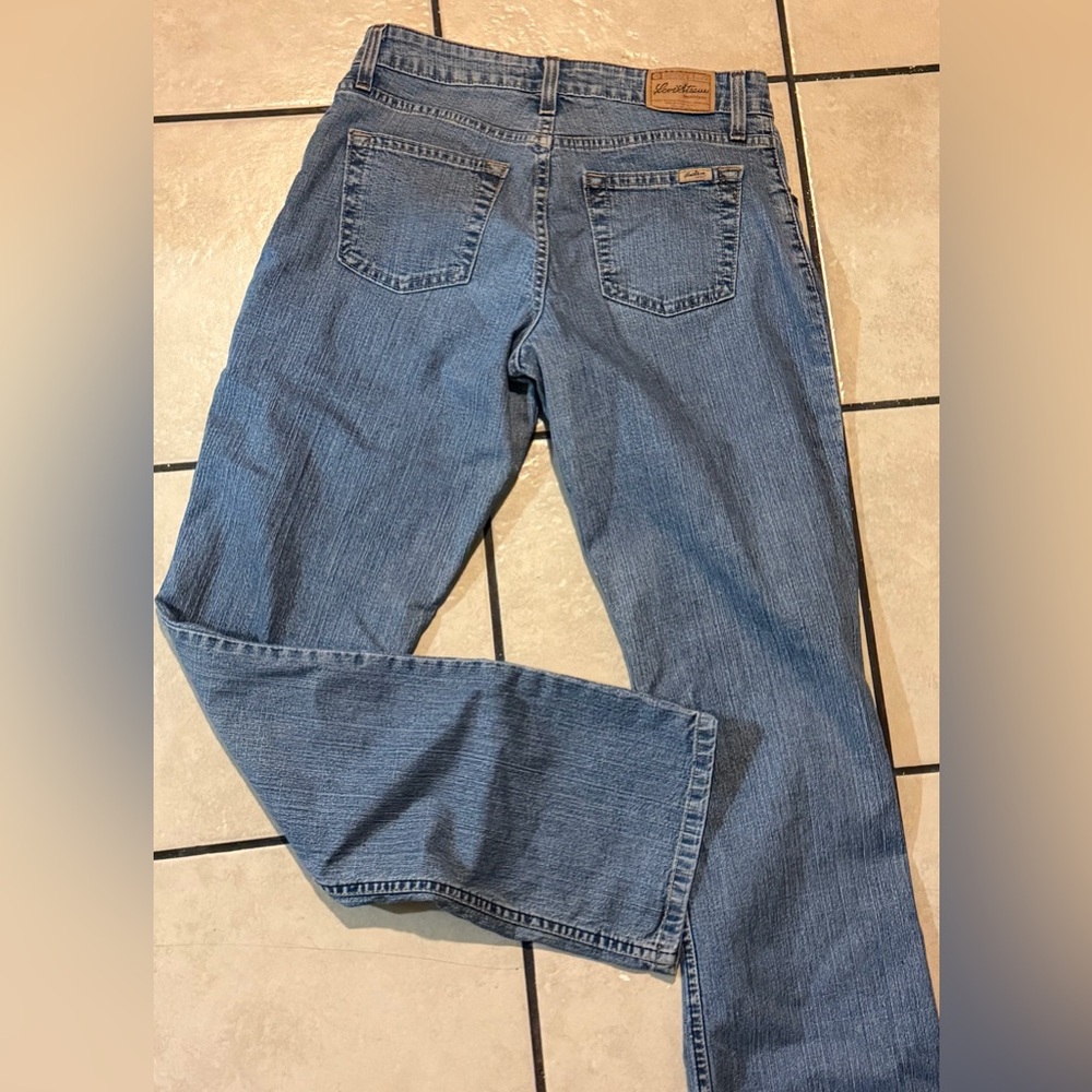 Y2K Levi's Women's Boot Cut Jeans - Blue